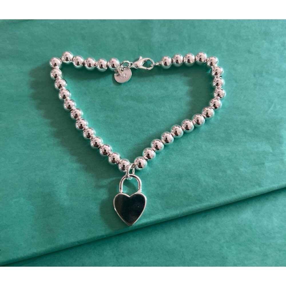 Bright Sterling Silver Bracelet (New never worn) 7.5”